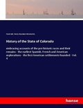 Cover: History of the State of Colorado - Hansebooks