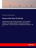 Cover: History of the State of Colorado - Hansebooks