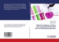 Abbildung von: Metal Complexes of New Azo Compounds Derived from M-phenylenediamine - LAP Lambert Academic Publishing