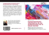 Abbildung von: Comportamiento informativo de los profesionales de la salud mental - Editorial Academica Espanola