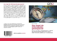 Abbildung von: Uso legal de informacion geoespacial - Editorial Academica Espanola