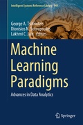 Cover: Machine Learning Paradigms - Springer