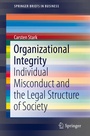 Cover: Organizational Integrity - Springer
