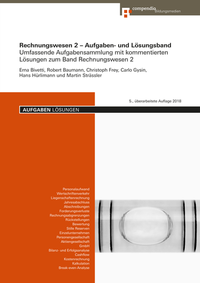 Abbildung von: Rechnungswesen 2 - Aufgaben- und Lösungsband - Compendio Bildungsmedien