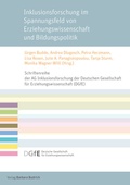 Cover: Inklusionsforschung im Spannungsfeld von Erziehungswissenschaft und Bildungspolitik - Verlag Barbara Budrich
