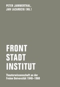 Cover: Front - Stadt - Institut - Verbrecher