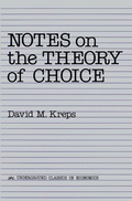Cover: Notes On The Theory Of Choice - Routledge