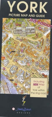 Abbildung von: York Picture Map and Guide - James Brown Designs