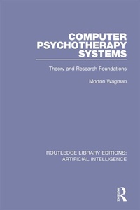 Enlarge image Cover: Computer Psychotherapy Systems - Routledge