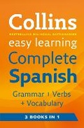 Cover: Easy Learning Complete Spanish Grammar, Verbs and Vocabulary (3 books in 1) - Collins