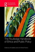 Cover: The Routledge Handbook of Ethics and Public Policy - Routledge