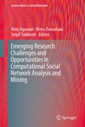 Cover: Emerging Research Challenges and Opportunities in Computational Social Network Analysis and Mining - Springer