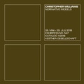Cover: Christopher Williams. Normative Models - K&ouml;nig, Walther