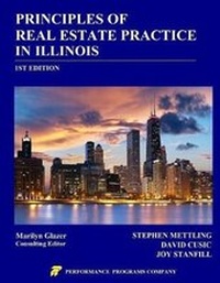 Enlarge image Cover: Principles of Real Estate Practice in Illinois - Performance Programs Company