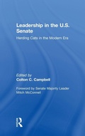 Cover: Leadership in the U.S. Senate - Routledge