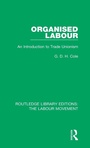 Cover: Organised Labour - Routledge