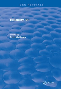 Abbildung von: Reliability 91 - Chapman & Hall/CRC