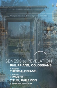 Abbildung von: Genesis to Revelation: Philippians, Colossians, 1-2 Thessalonians Participant Book - Abingdon Press