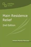 Cover: Main Residence Relief - Claritax Books