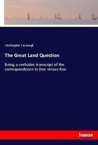 Enlarge image Cover: The Great Land Question - Hansebooks