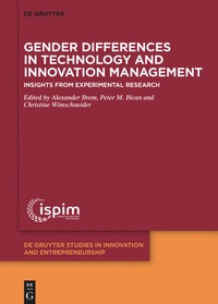 Enlarge image Cover: Gender Differences in Technology and Innovation Management - De Gruyter Oldenbourg