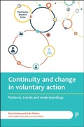 Cover: Continuity and Change in Voluntary Action - Policy Press