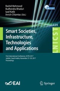 Cover: Smart Societies, Infrastructure, Technologies and Applications - Springer