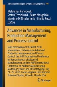 Abbildung von: Advances in Manufacturing, Production Management and Process Control - Springer