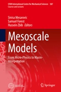 Cover: Mesoscale Models - Springer