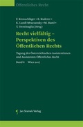 Cover: Recht Vielf&auml;ltig - Perspektiven des &Ouml;ffentlichen Rechts - Jan Sramek Verlag KG