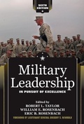 Cover: Military Leadership - Routledge