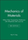 Cover: Mechanics of Materials 3e Wiley E-Text: Powered by VitalSource with WileyPLUS LMS Card Set - Wiley