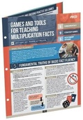 Cover: Games and Tools for Teaching Multiplication Facts (Quick Reference Guide 25-Pack) - Association for Supervision & Curriculum Development