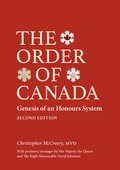 Cover: The Order of Canada - University of Toronto Press