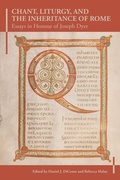 Cover: Chant, Liturgy, and the Inheritance of Rome - De Gruyter
