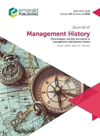 Enlarge image Cover: Chronologies, Periods and Events in Management and Business History - Emerald Publishing Limited