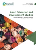 Cover: Changing landscapes of Asian higher education - Emerald Publishing Limited