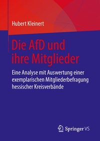 Abbildung von: Die AfD und ihre Mitglieder - Springer VS