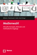 Cover: Medienwahl - Nomos