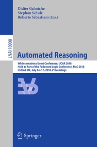 Enlarge image Cover: Automated Reasoning - Springer