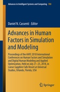 Cover: Advances in Human Factors in Simulation and Modeling - Springer
