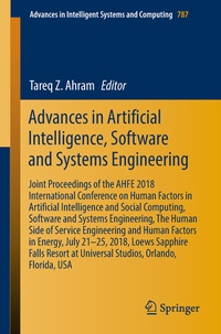 Enlarge image Cover: Advances in Artificial Intelligence, Software and Systems Engineering - Springer