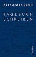 Cover: Tagebuchschreiben - Wagenbach