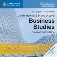 Abbildung von: Cambridge IGCSE (R) and O Level Business Studies Revised Digital Teacher's Resource Access Card 3 Ed - Cambridge University Press