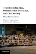 Cover: Transitional Justice, International Assistance, and Civil Society - Cambridge University Press