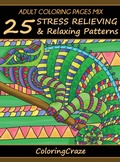 Cover: Adult Coloring Pages MIX - Coloringcraze.com