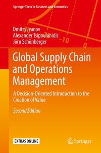 Enlarge image Cover: Global Supply Chain and Operations Management - Springer
