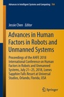 Cover: Advances in Human Factors in Robots and Unmanned Systems - Springer