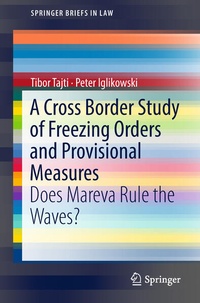 Abbildung von: A Cross Border Study of Freezing Orders and Provisional Measures - Springer