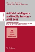 Cover: Artificial Intelligence and Mobile Services - AIMS 2018 - Springer